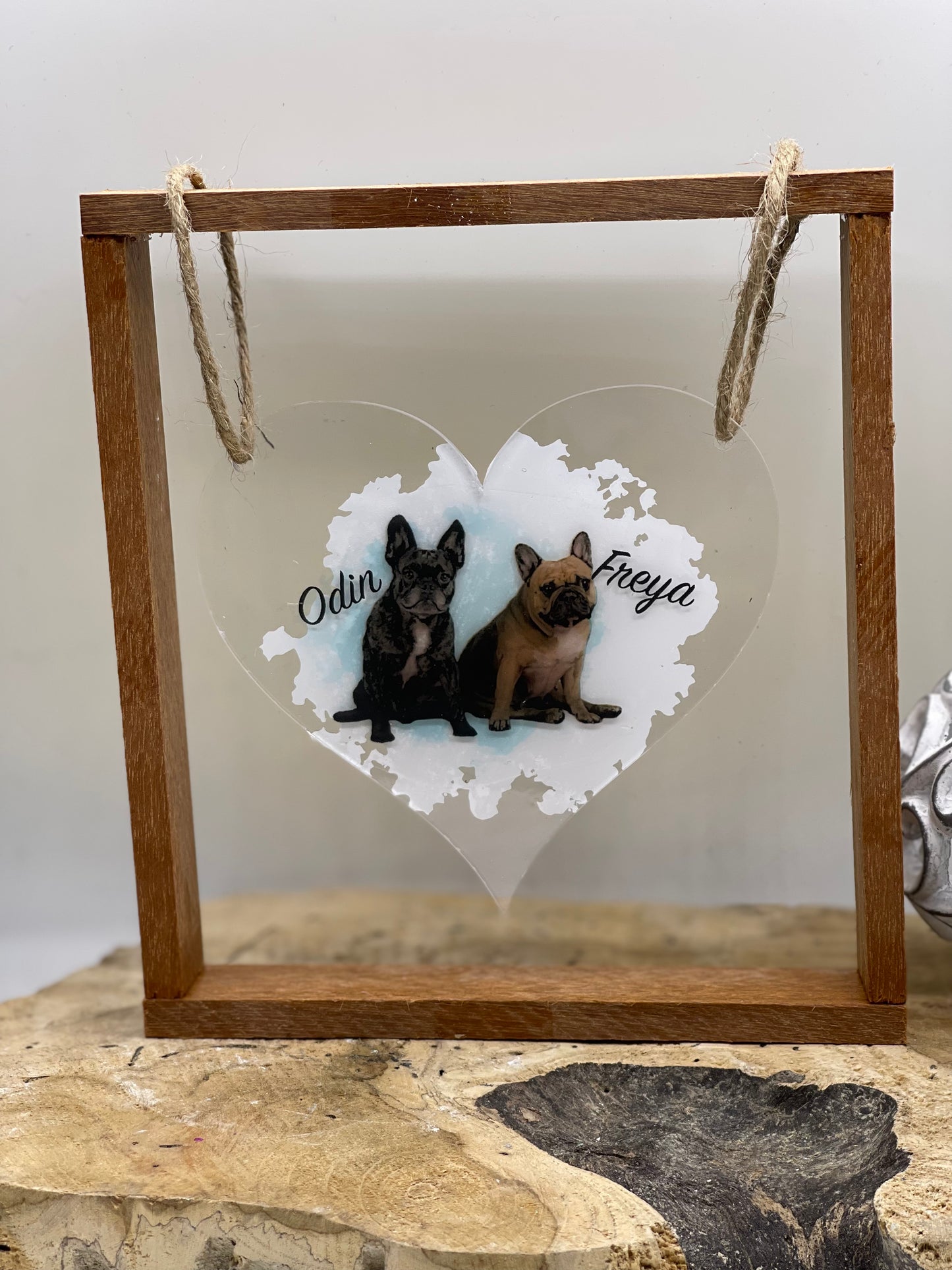 Dekoration Holz mit eigenem Foto #1