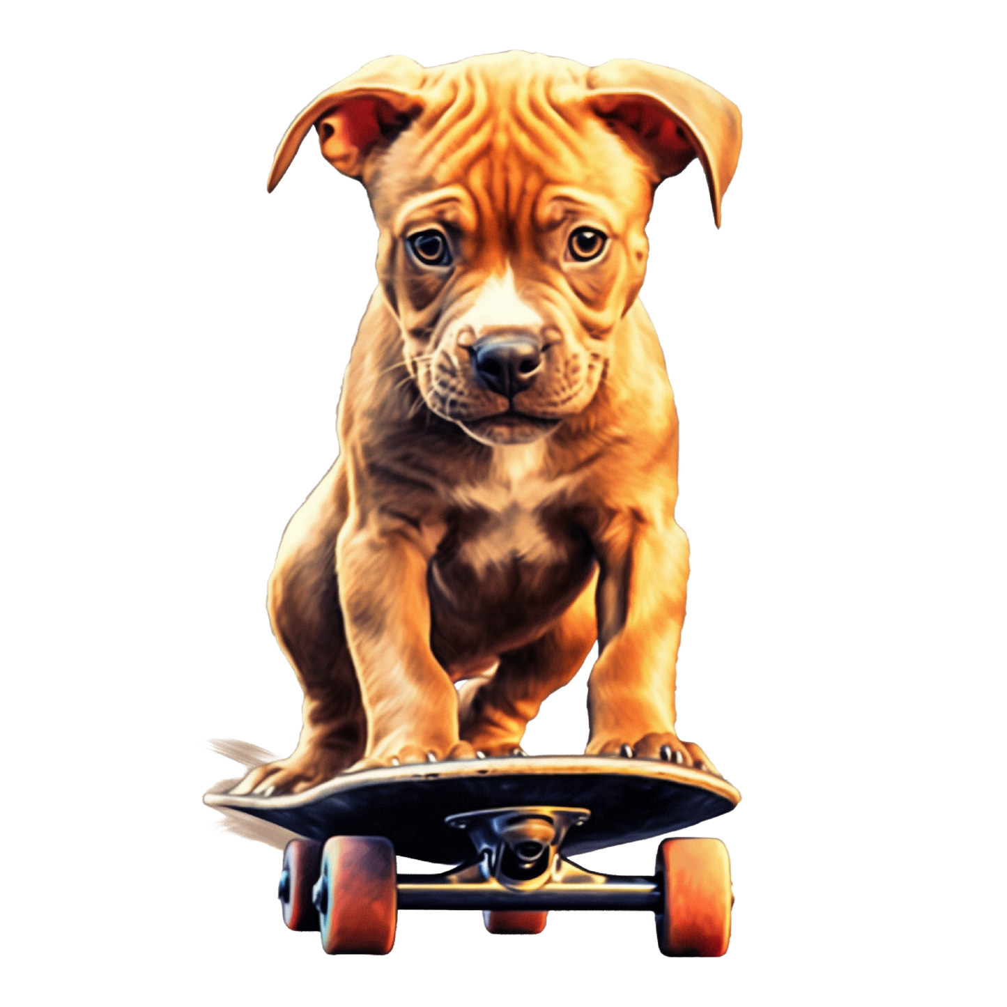 Pitbull Bügelbild #6