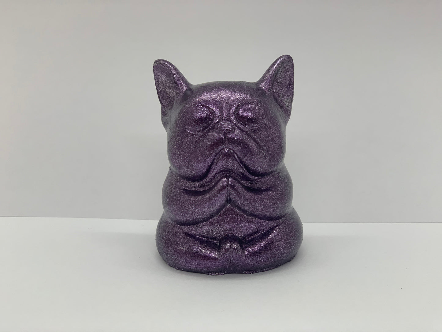 Französische Bulldogge Figur Yoga #40