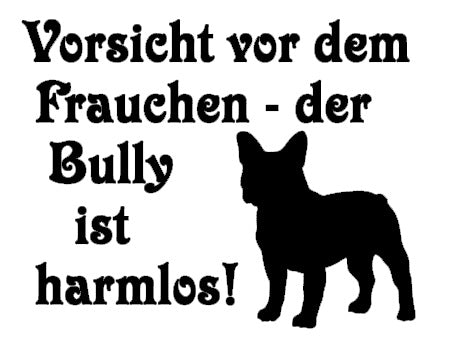 Französische Bulldogge Autoaufkleber #17