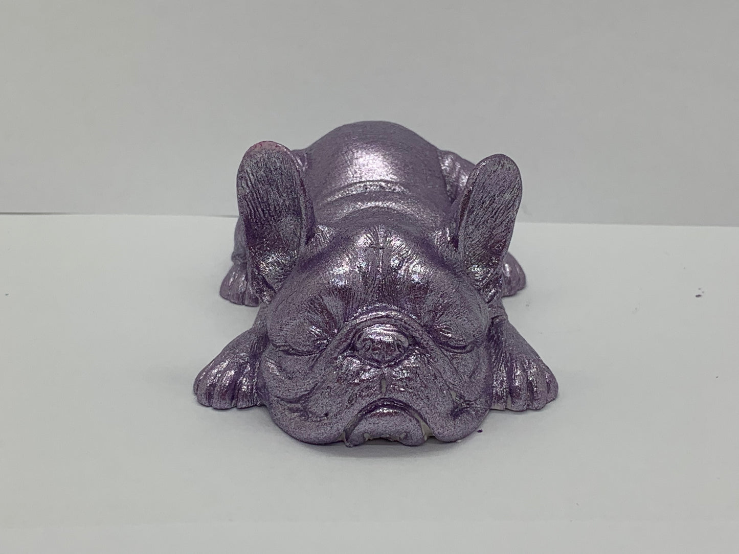 Französische Bulldogge Figur liegend #35