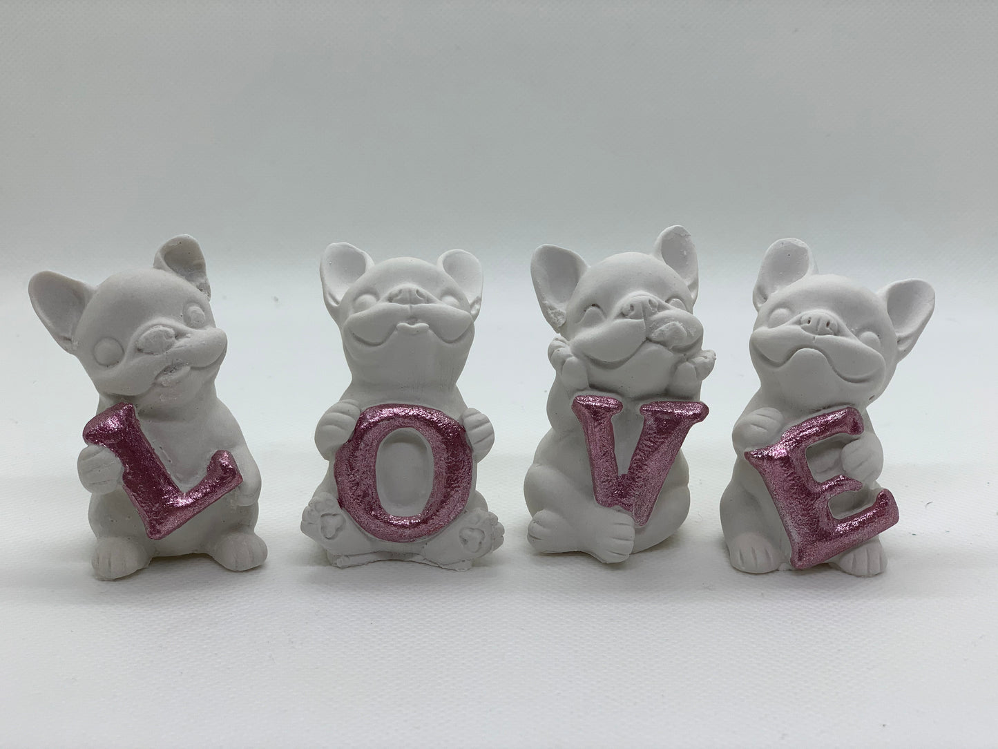 Französische Bulldogge Figur - Love #32