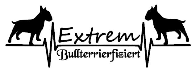 Bullterrier Autoaufkleber #3