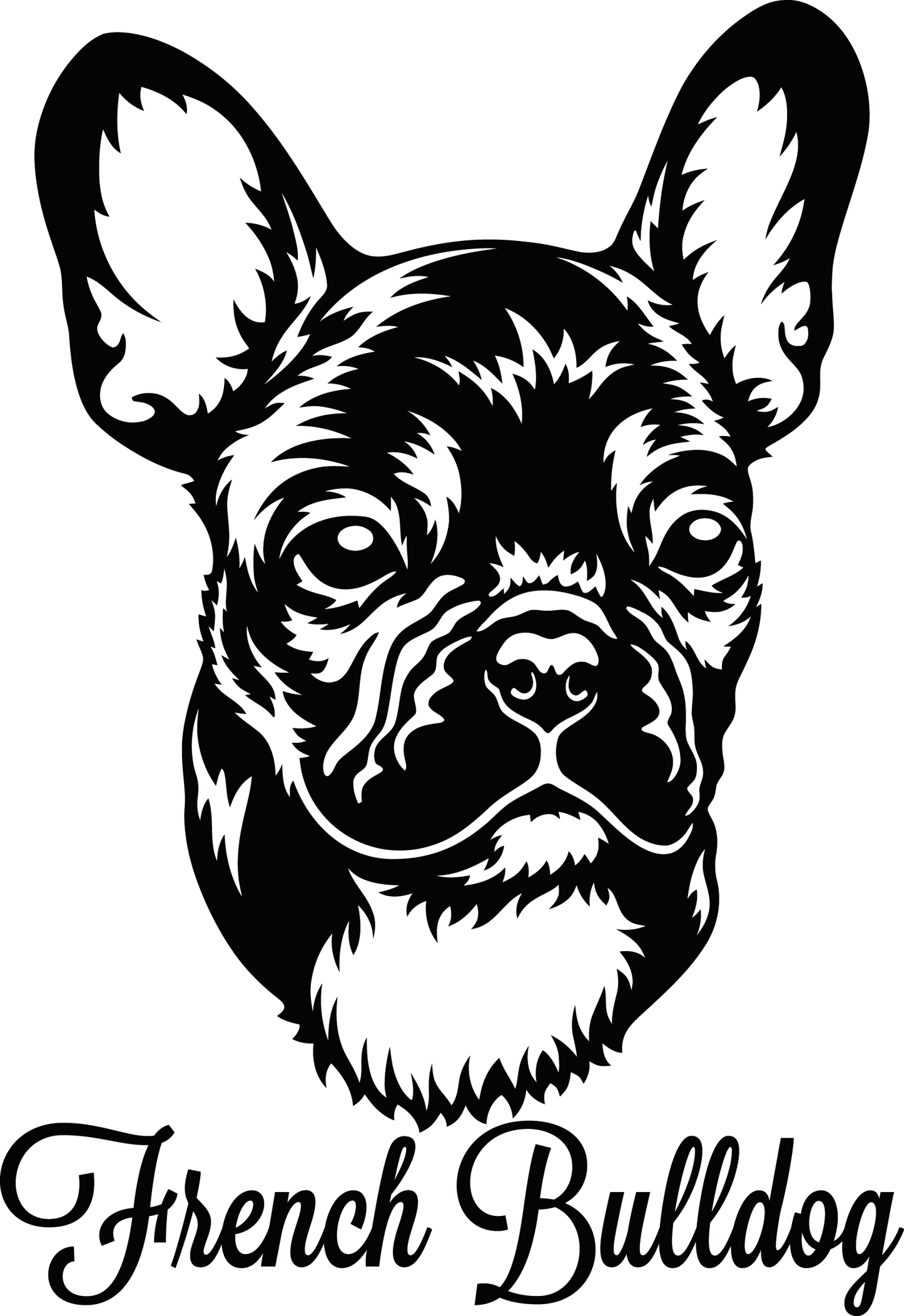 Französische Bulldogge Autoaufkleber #129