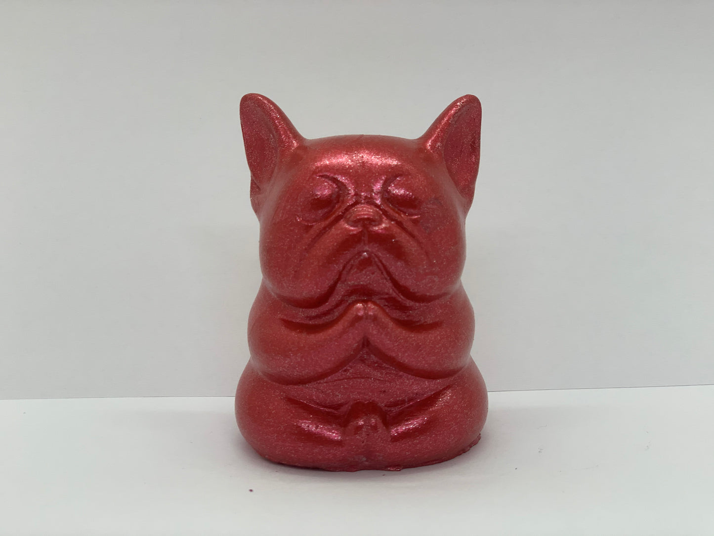 Französische Bulldogge Figur Yoga #40