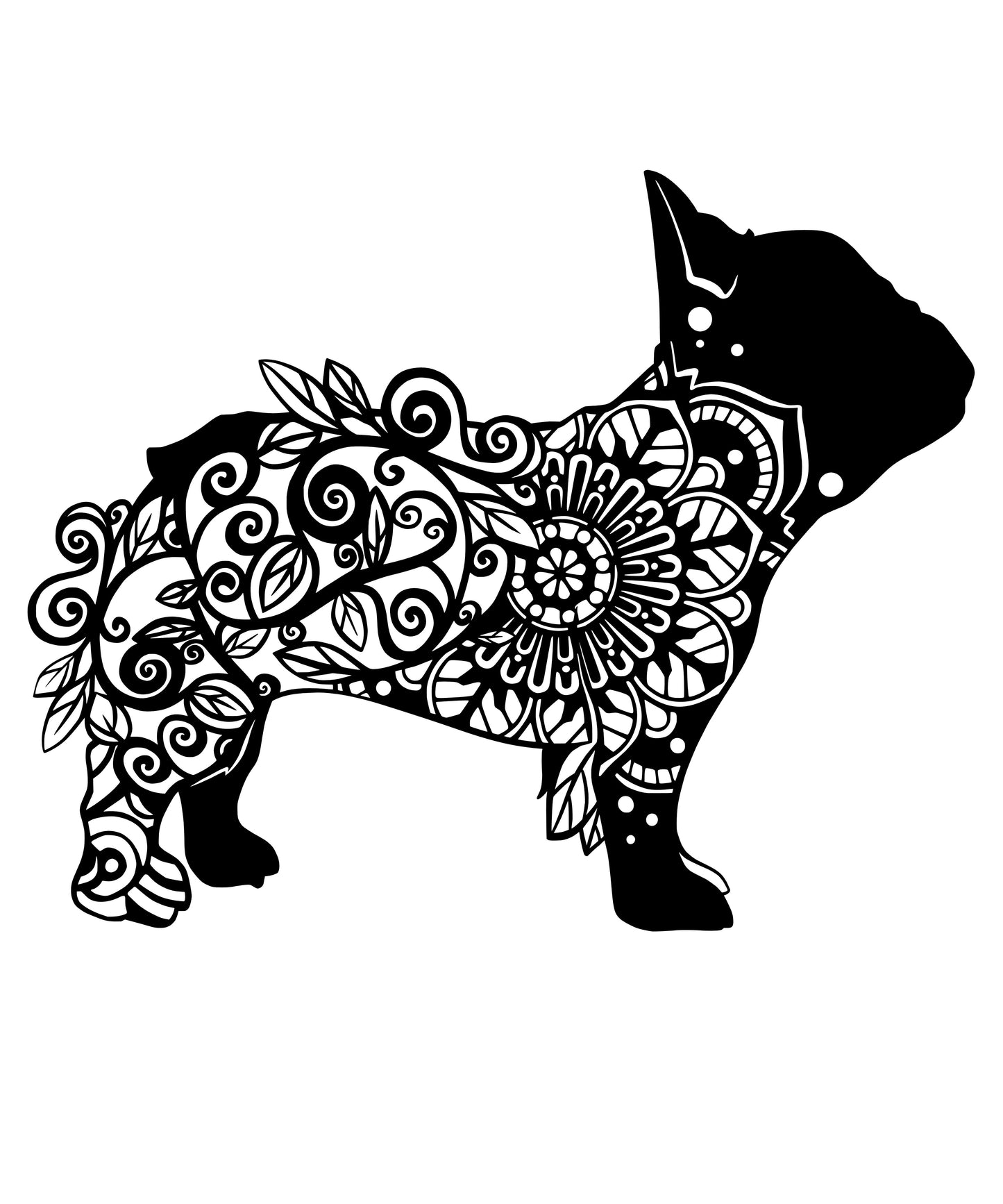 Französische Bulldogge Autoaufkleber #180