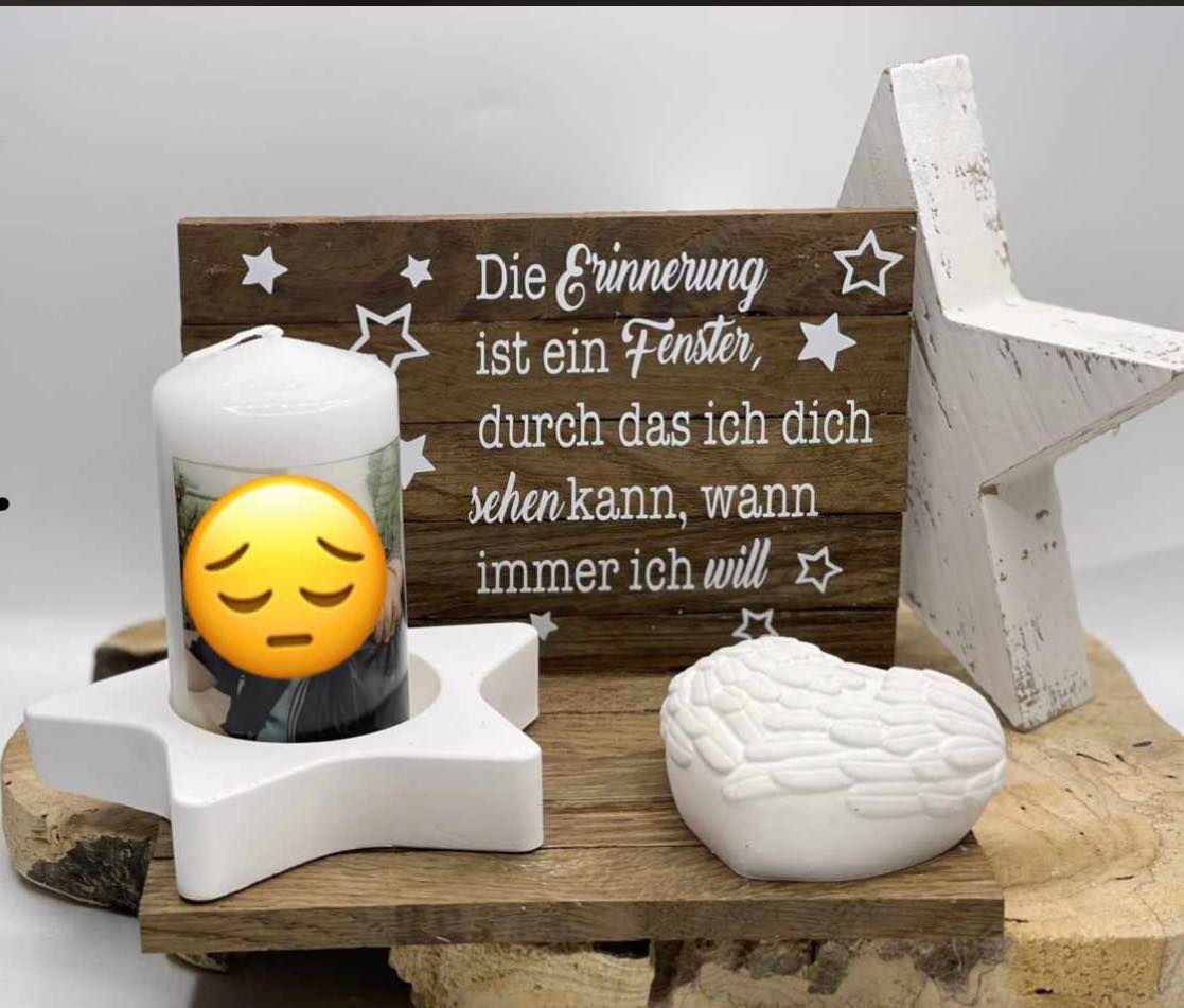 Erinnerungsstück- Tod / Geburt / Familie Holz Holz