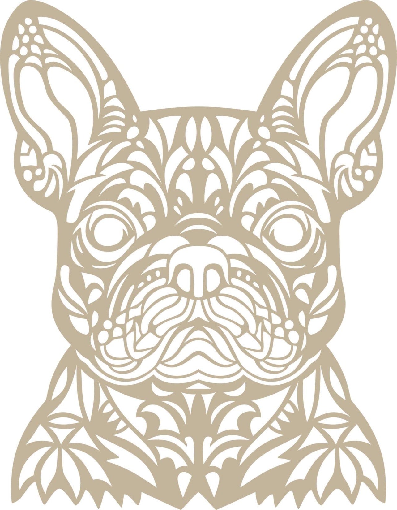 Französische Bulldogge Autoaufkleber #219