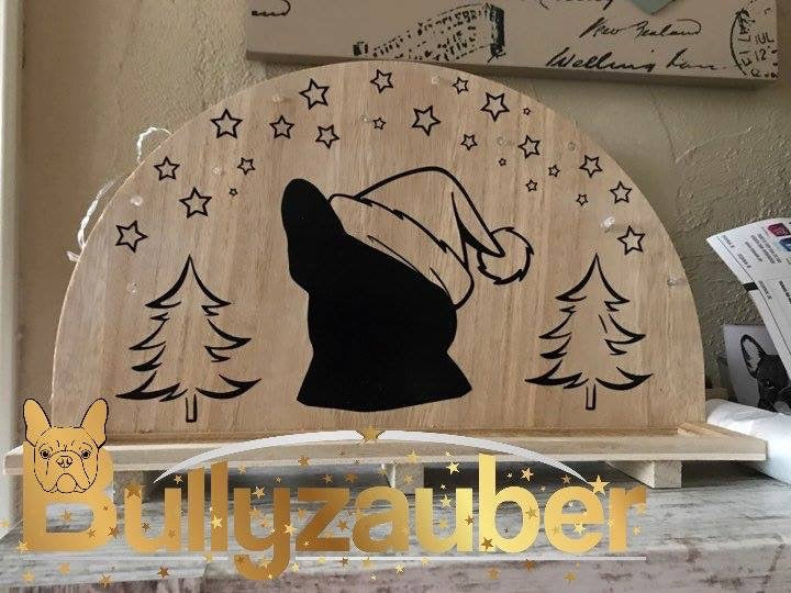 Lichterbogen Holz einfarbig