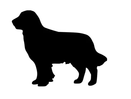 GOLDEN RETRIEVER Silhouette Autoaufkleber