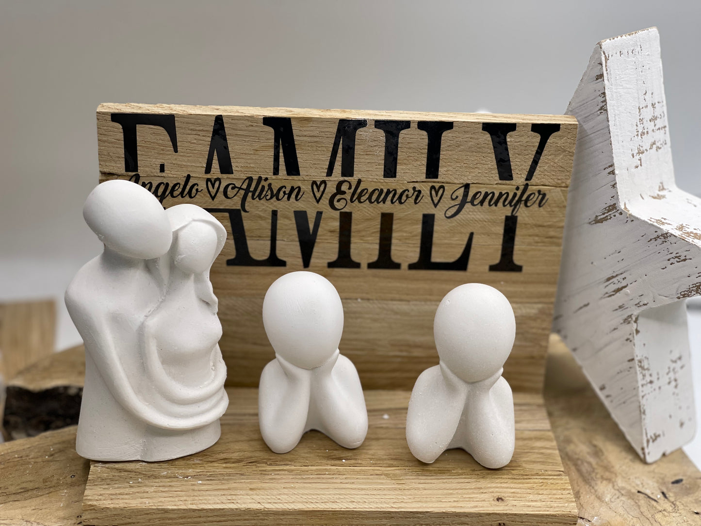 Dekoration Familie / Family ohne Haustier