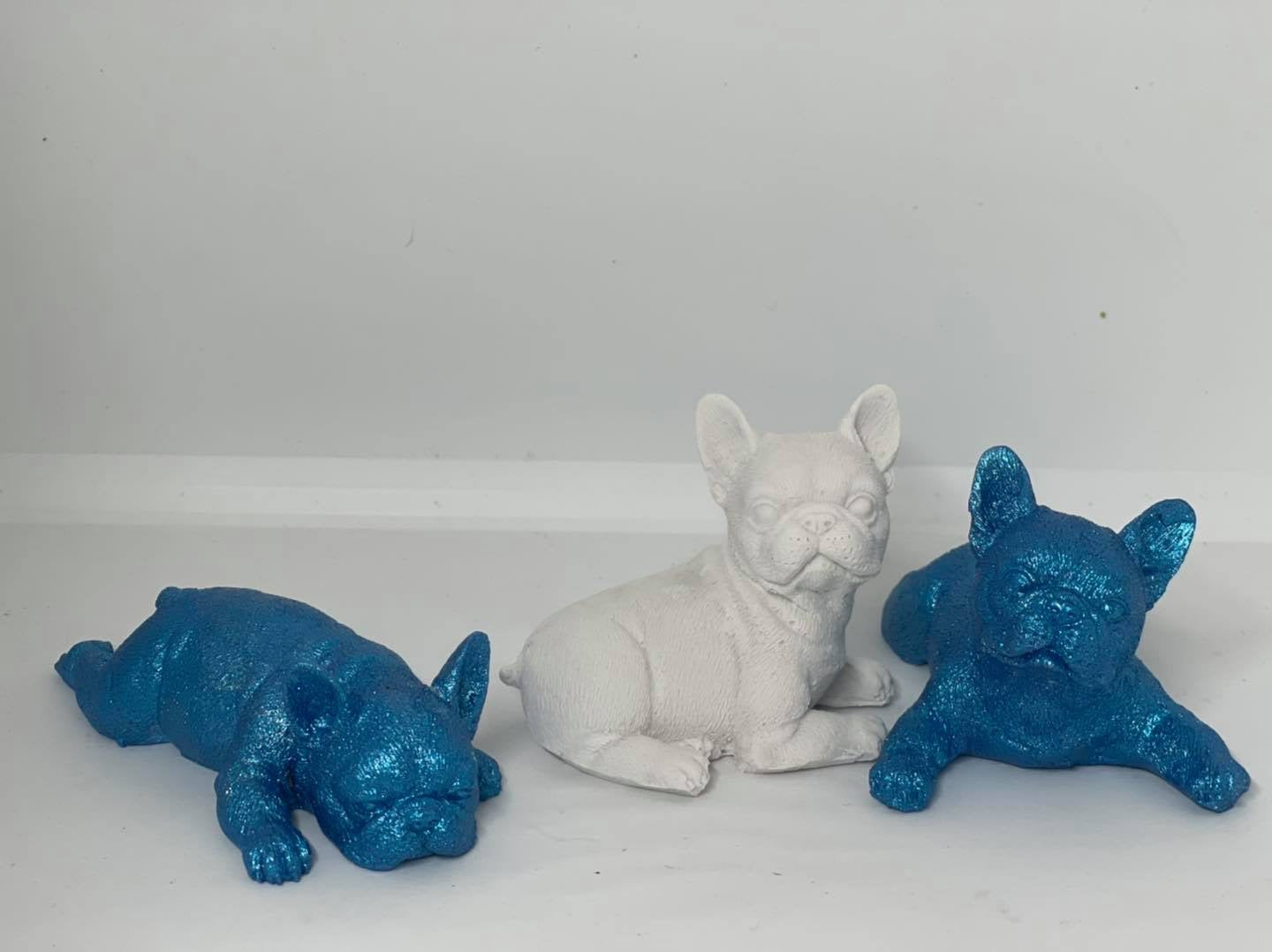 Französische Bulldogge Figur #10