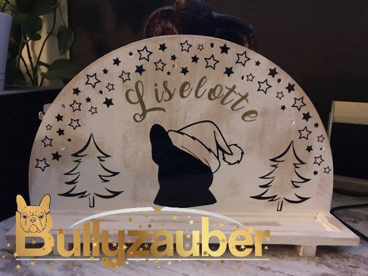 Lichterbogen Holz einfarbig
