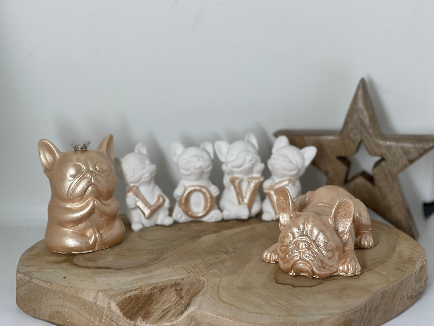 Französische Bulldogge Figur - Love #32