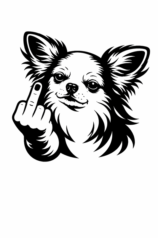 Chihuahua Autoaufkleber #63