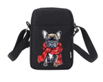 Französische Bulldogge Tasche Winter