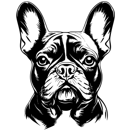 Französische Bulldogge Autoaufkleber #386