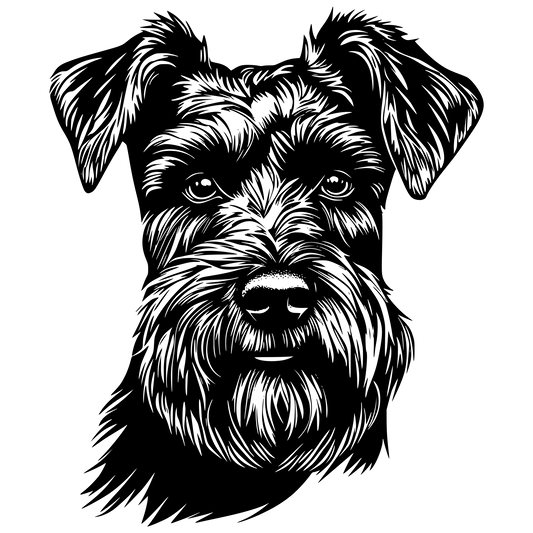 Riesenschnauzer Autoaufkleber #8