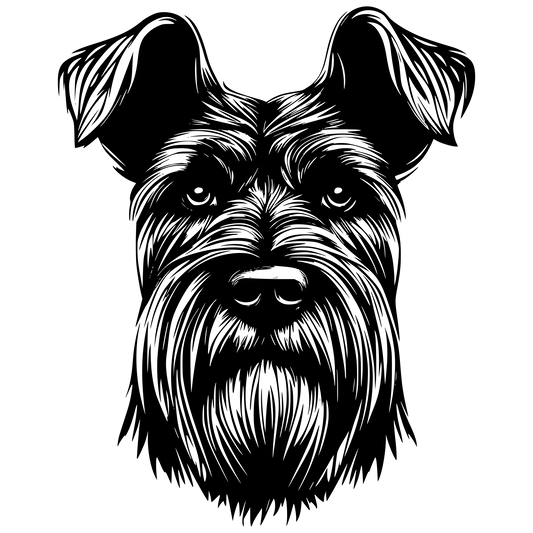 Riesenschnauzer Autoaufkleber #9