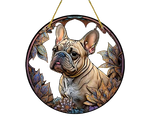 Französische Bulldogge Dekoschild / Dekoration / Sonnenfänger