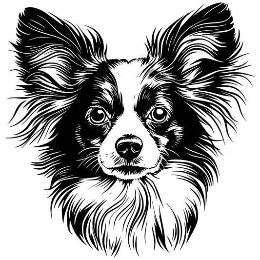Papillon Autoaufkleber #7