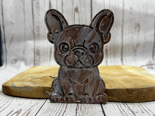 Französische Bulldogge Figur sofort #3