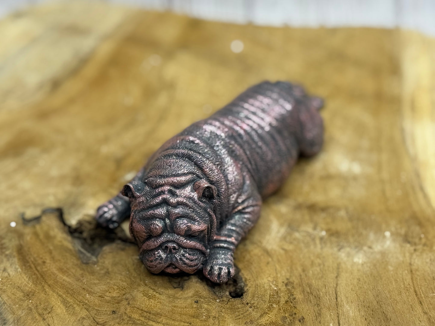 Englische Bulldogge Figur sofort #2