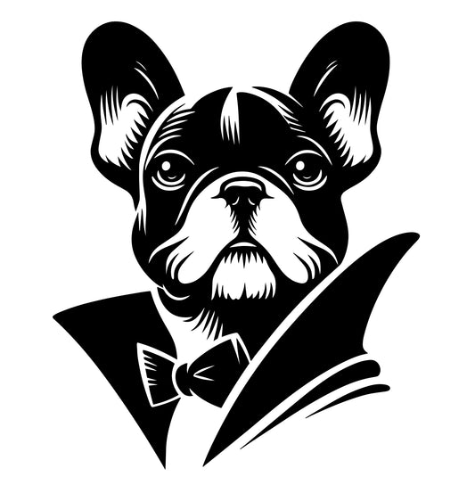 Französische Bulldogge Autoaufkleber #289
