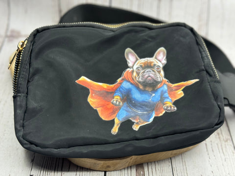 Französische Bulldogge Tasche / Bauchtasche sofort #1