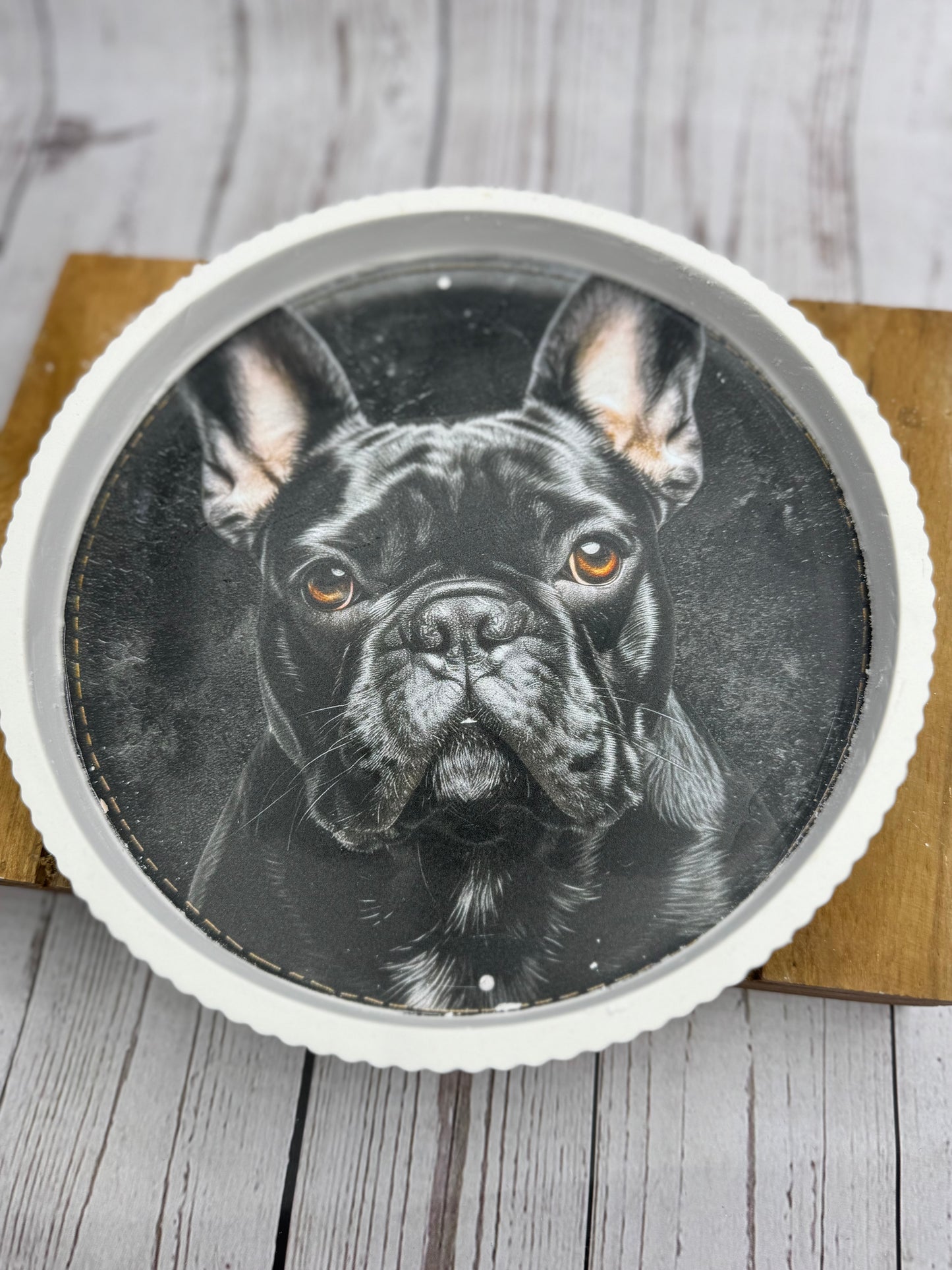 Französische Bulldogge Dekotablett #7