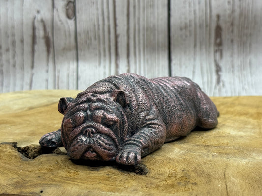 Englische Bulldogge Figur sofort #2