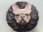 Französische Bulldogge Türschild / Dekoschild / Blechschild