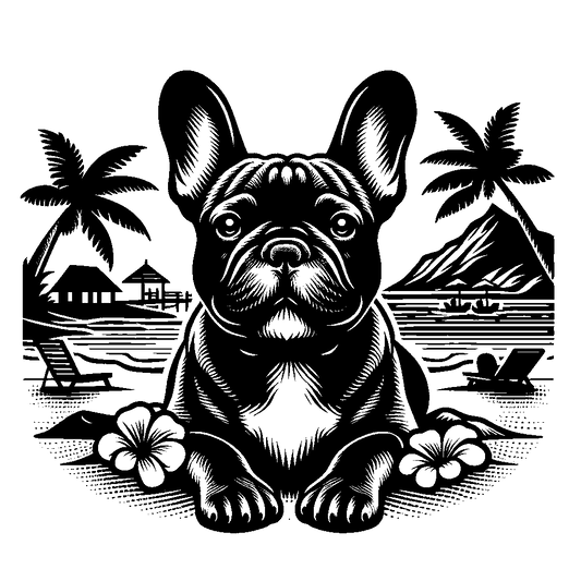 Französische Bulldogge Autoaufkleber #389