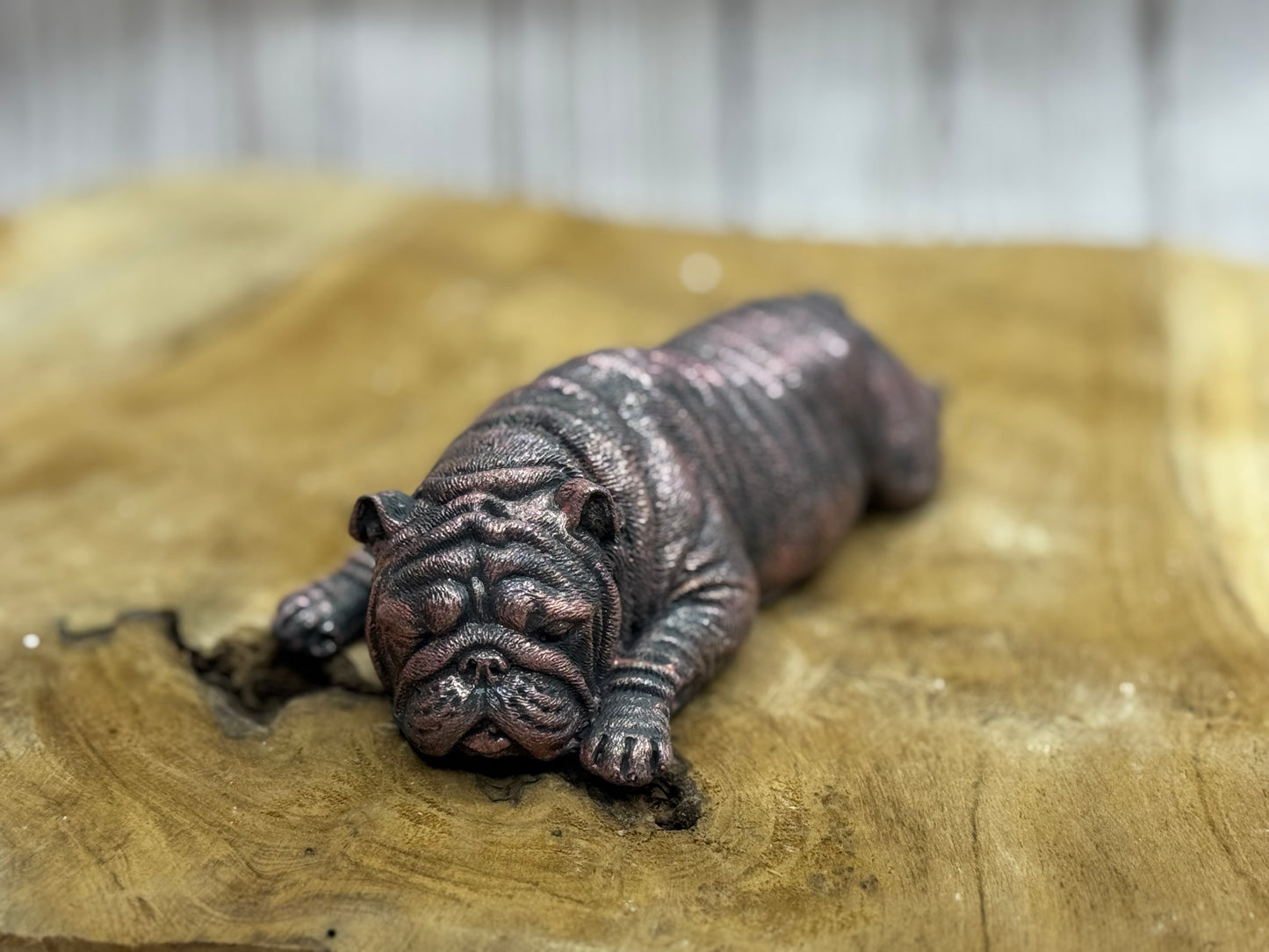 Englische Bulldogge Figur sofort #2