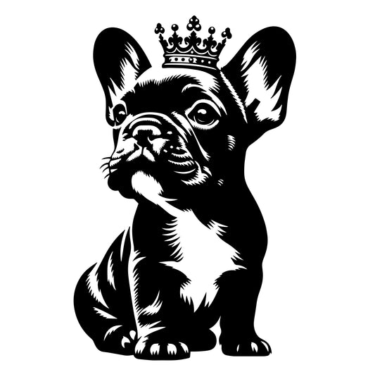 Französische Bulldogge Autoaufkleber #317
