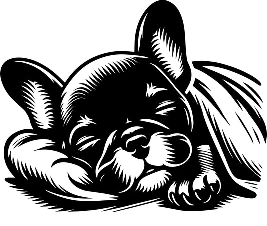 Französische Bulldogge Autoaufkleber #296