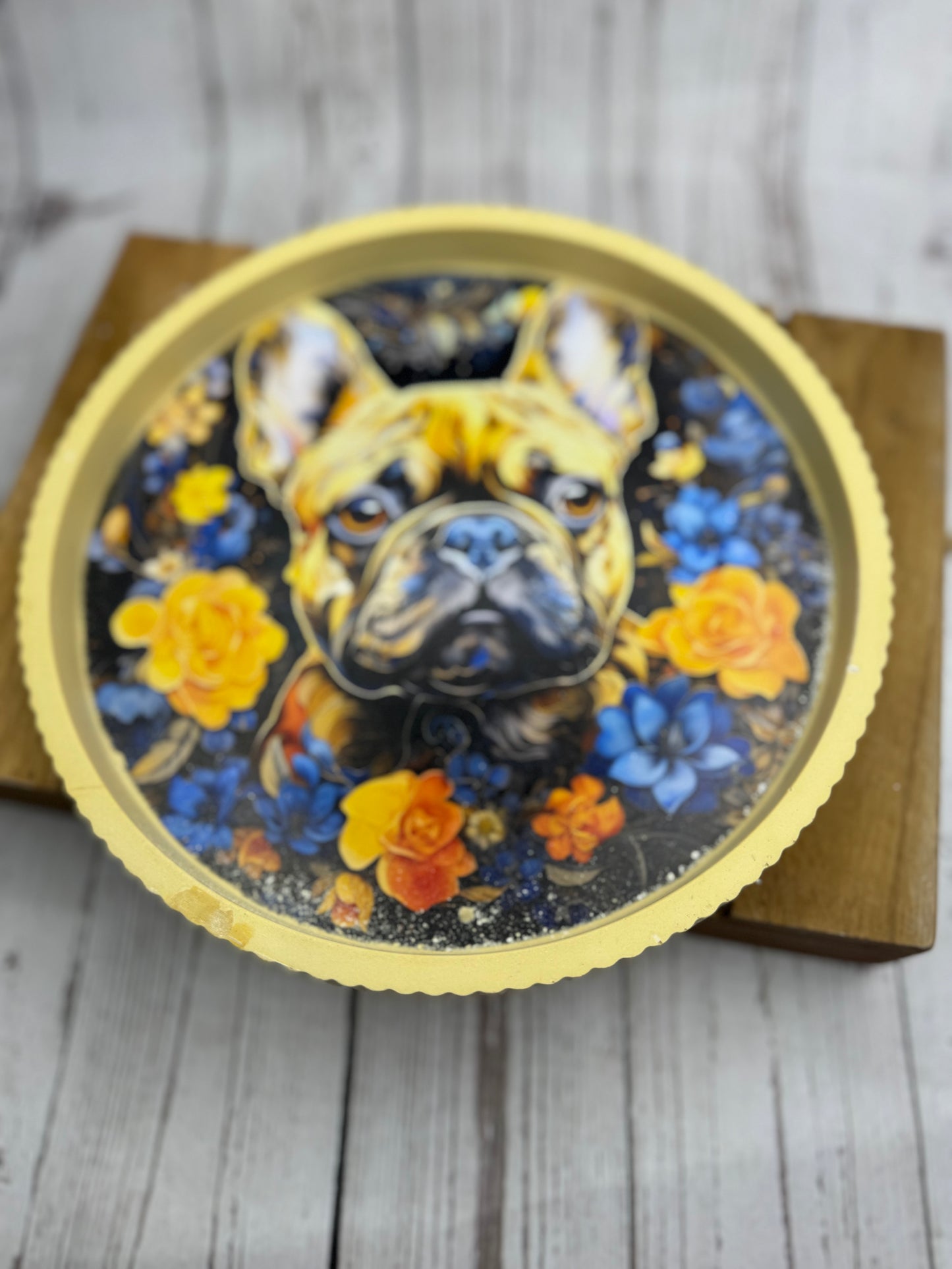 Französische Bulldogge Dekotablett #5