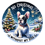 Französische Bulldogge Bügelbild Weihnachten #67