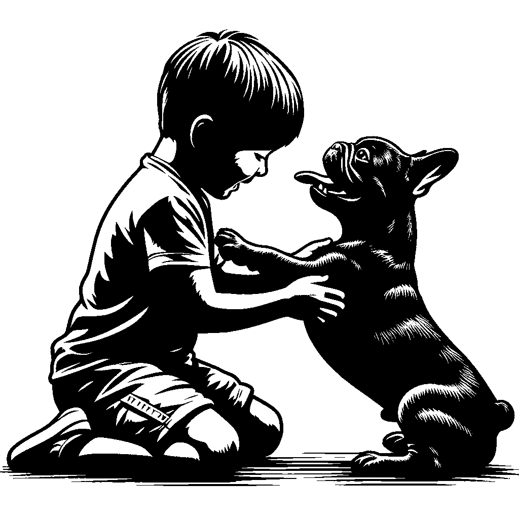 Französische Bulldogge Autoaufkleber #415