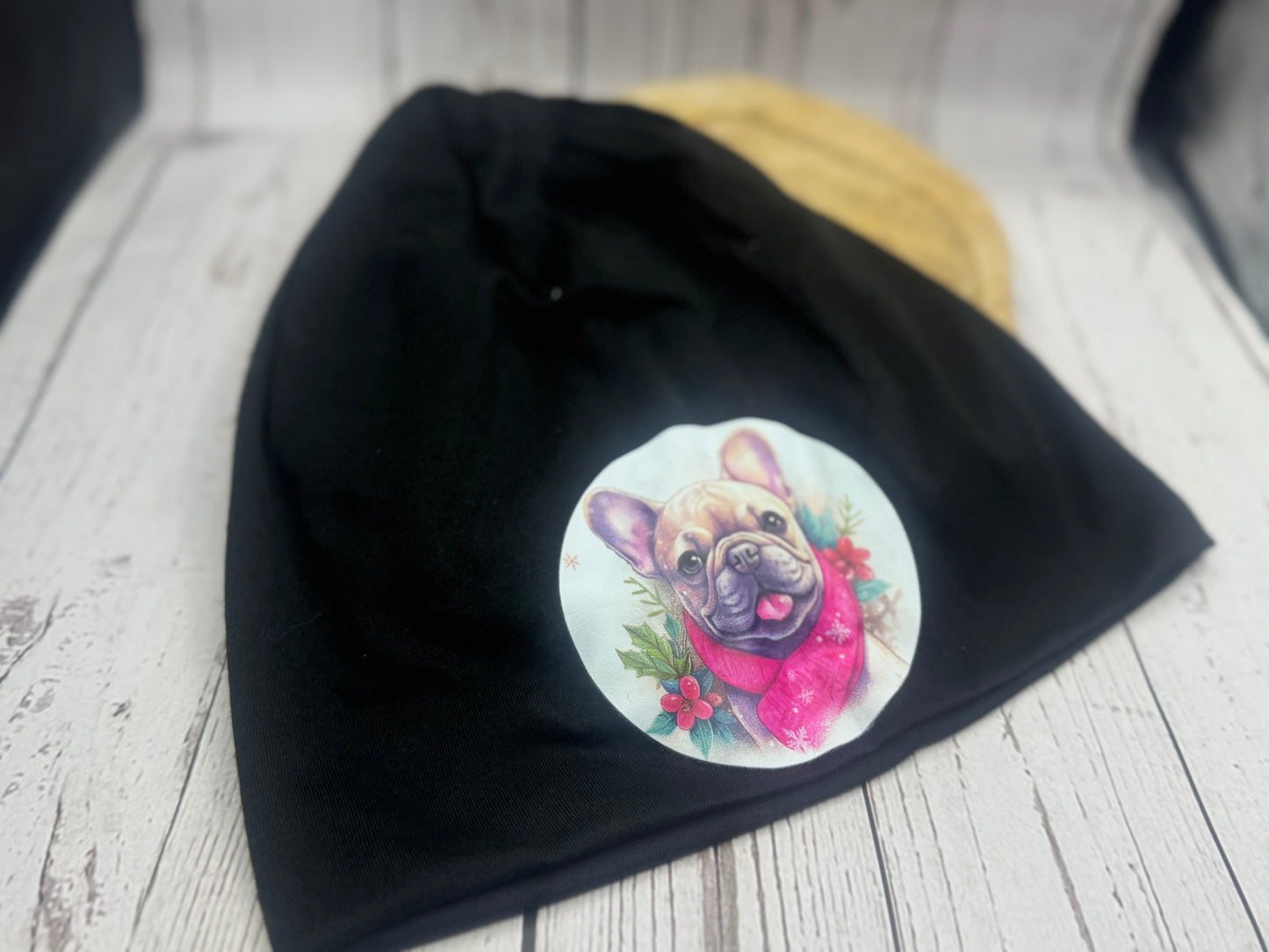 Französische Bulldogge Beanie