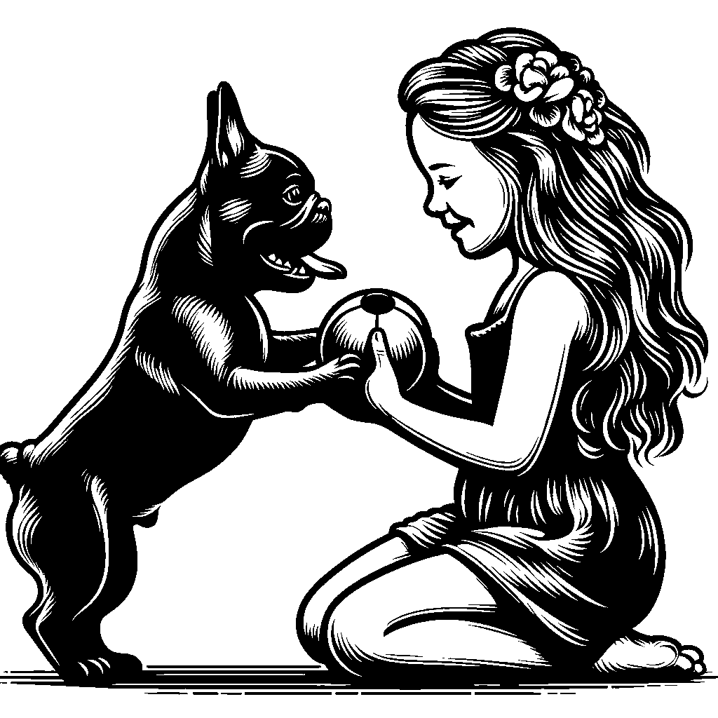Französische Bulldogge Autoaufkleber #413