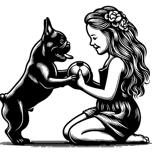 Französische Bulldogge Autoaufkleber #413