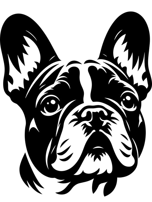 Französische Bulldogge Autoaufkleber #294