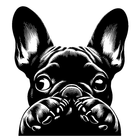 Französische Bulldogge Autoaufkleber #423