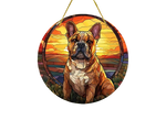 Französische Bulldogge Dekoschild / Dekoration / Sonnenfänger