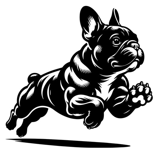 Französische Bulldogge Autoaufkleber #326
