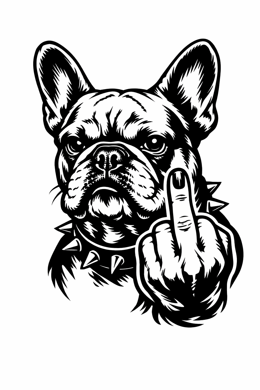 Französische Bulldogge Autoaufkleber #432