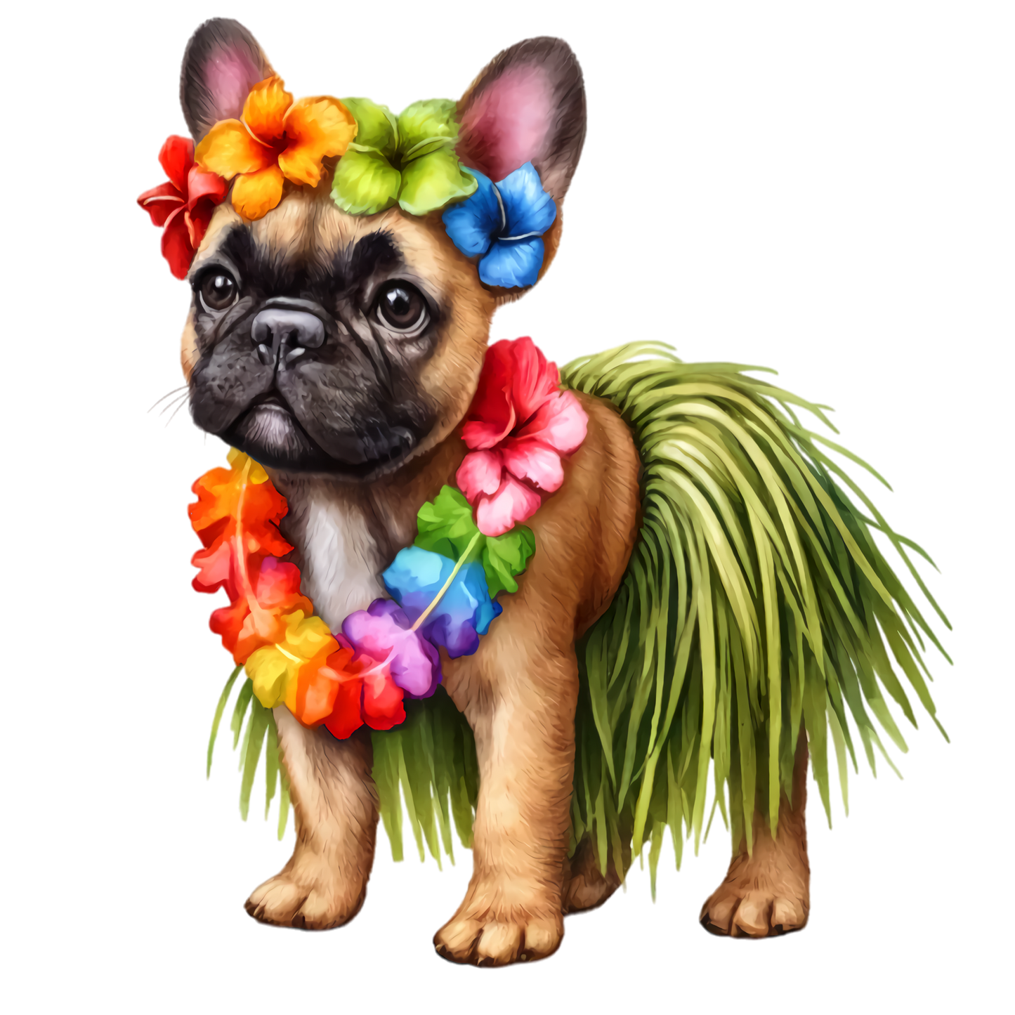 Französische Bulldogge Bügelbild Fiktiv #72