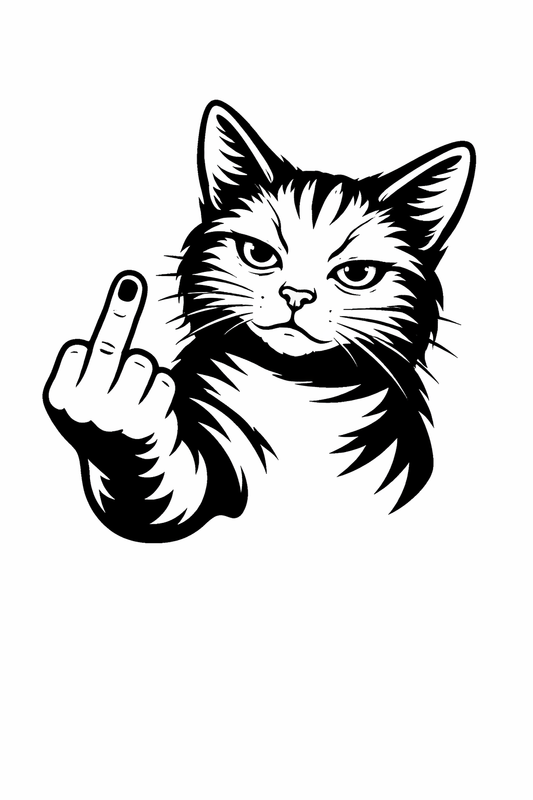 Katze Autoaufkleber #16