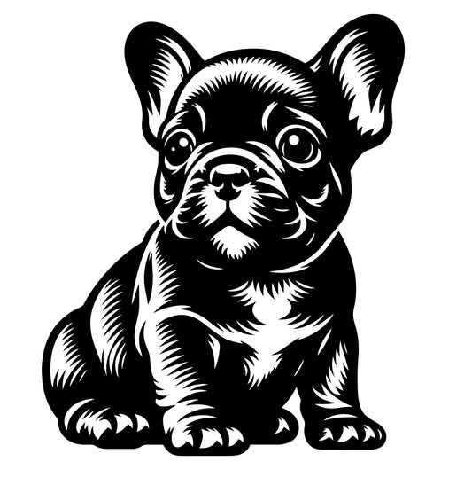 Französische Bulldogge Autoaufkleber #325